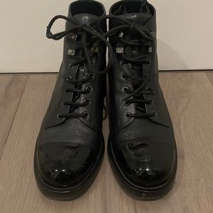 Chanel Combat boots